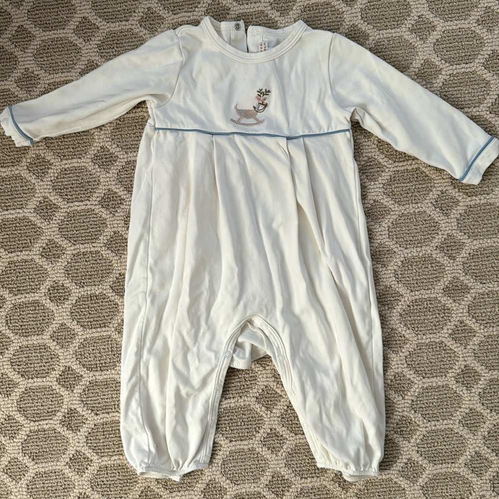 The beaufort bonnet company reindeer playsuit- size 18/24 months- only worn once